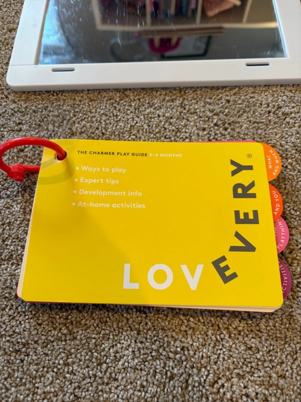Lovevery Baby Tummy Time Play Kit - The Charmer (3-4 months)